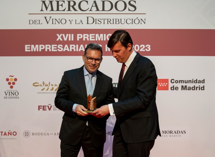 Júlio Martins recoge el premio MVD a Sogrape