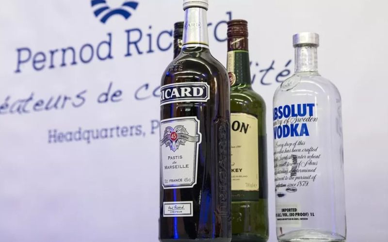 Pernod Ricard Says U.S. Spirits Sales Remain Weak