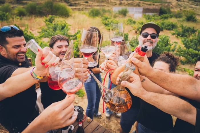 San Martín de Unx: Vendimia adelantada y uvas de calidad
