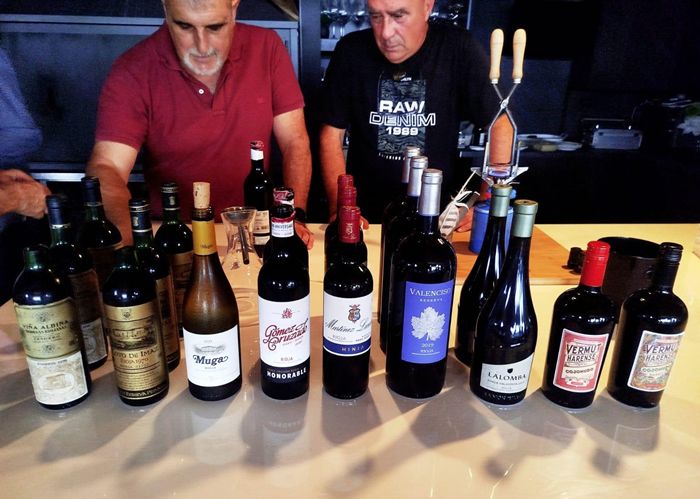 Cata solidaria de vinos históricos de Rioja en Gimileo