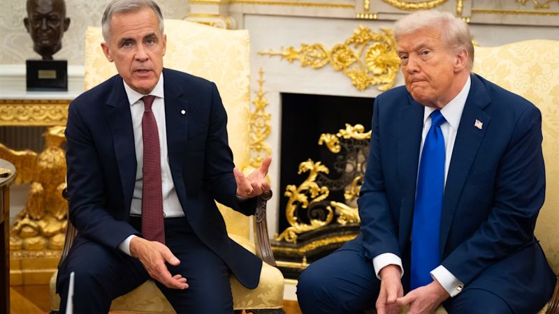Trump desata arancel del 50% sobre vinos canadienses y whiskies en EE. UU.