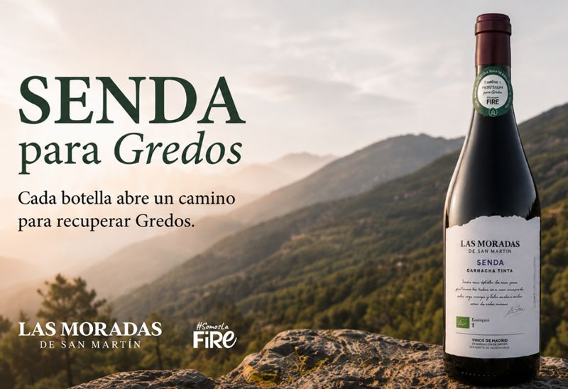SENDA para Gredos: Vino que restaura el entorno