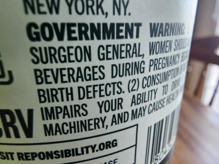 Cancer warnings on alcohol labels may curb drinking