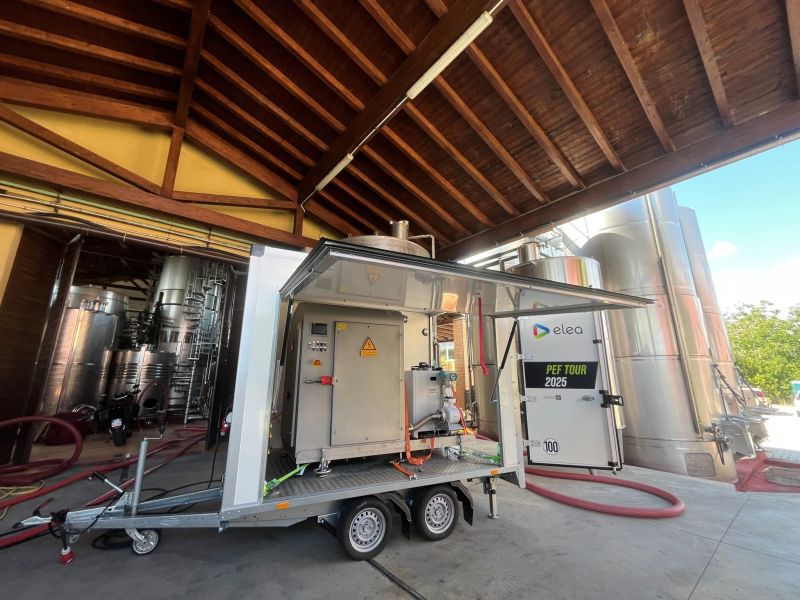 Elea Tests Electric Pulses in Wineries