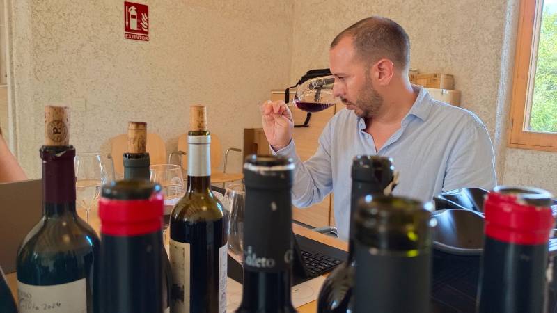 Davide Bortone sitúa dos vinos de Binissalem al frente de una cata de 139 referencias mallorquinas
